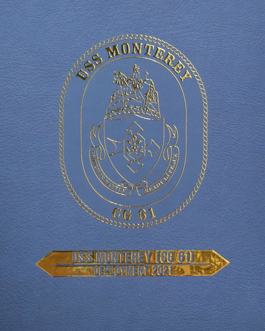 USS Monterey (CG 61) 2021 Deployment Cruisebook - Bluewater Publishing