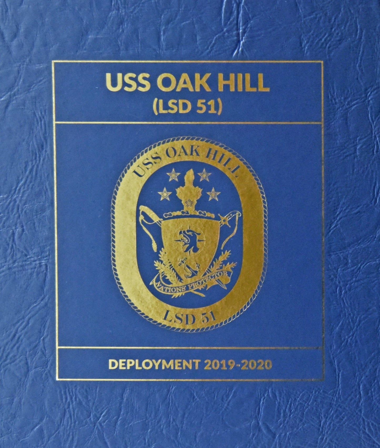 USS Oak Hill (LSD 51) 2019 - 2020 Deployment Cruisebook - Bluewater Publishing