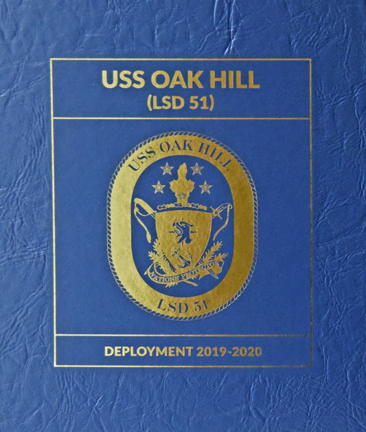 USS Oak Hill (LSD 51) 2019 - 2020 Deployment Cruisebook - Bluewater Publishing
