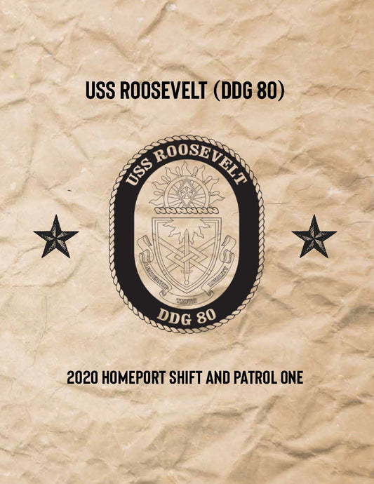 USS Roosevelt (DDG 80) 2020 Deployment Cruisebook - Bluewater Publishing