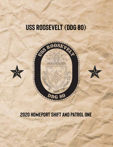 USS Roosevelt (DDG 80) 2020 Deployment Cruisebook