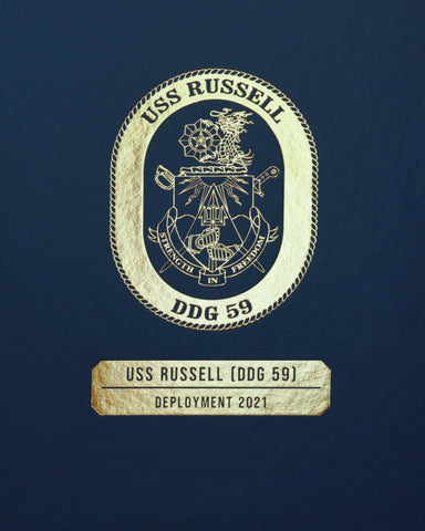 USS Russell (DDG 59) 2021 Deployment Cruisebook
