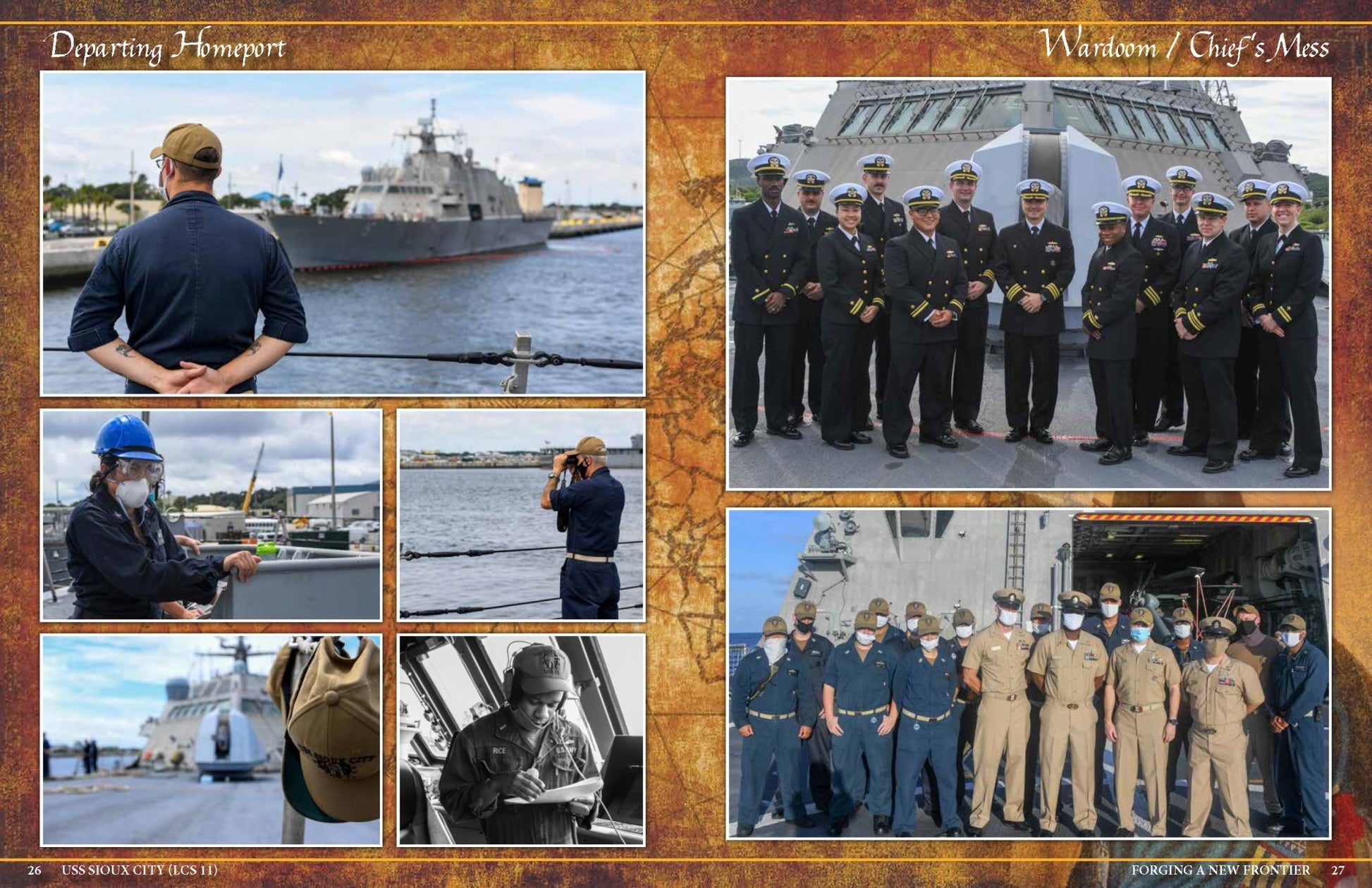 USS Sioux City (LCS 11) Gold Crew Cruisebook 2020 - Bluewater Publishing
