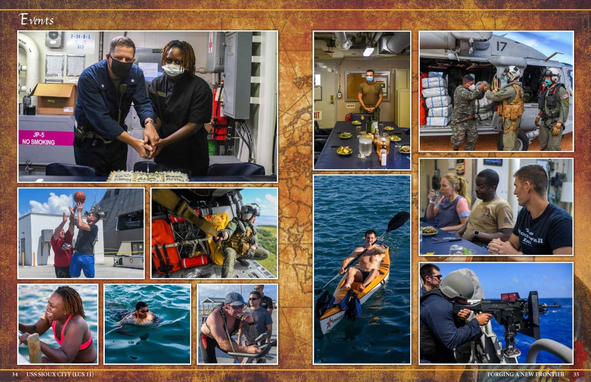 USS Sioux City (LCS 11) Gold Crew Cruisebook 2020 - Bluewater Publishing