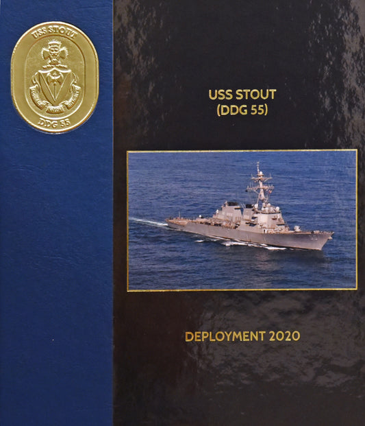 USS Stout (DDG 55) 2020 Deployment Cruisebook - Bluewater Publishing