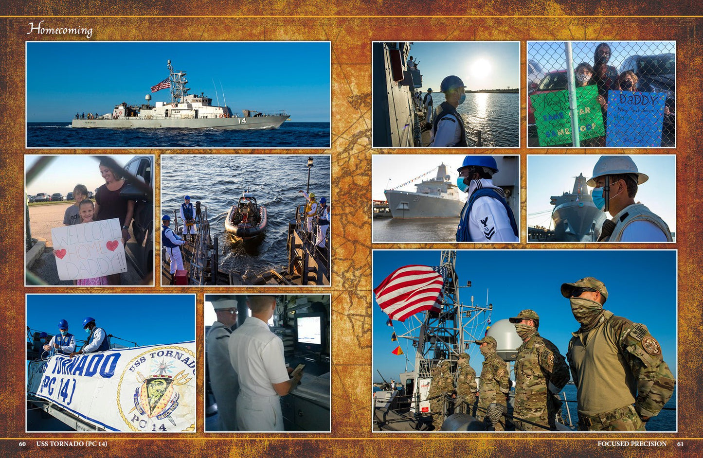 USS Tornado (PC - 14) Final Patrols Cruisebook 2019 - 2020 - Bluewater Publishing