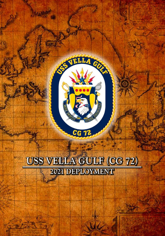 USS Vella Gulf (CG 72) 2021 Deployment Cruisebook - Bluewater Publishing