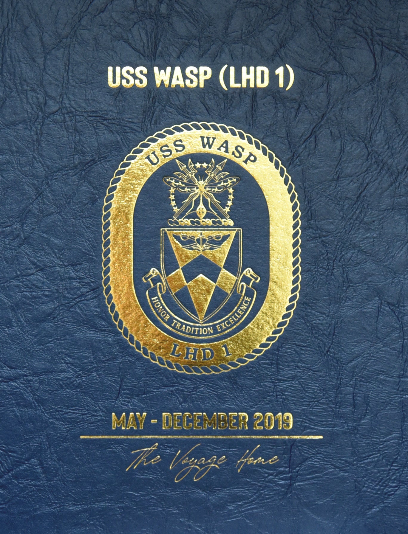 USS Wasp (LHD 1) 2019 Deployment Cruisebook - Bluewater Publishing