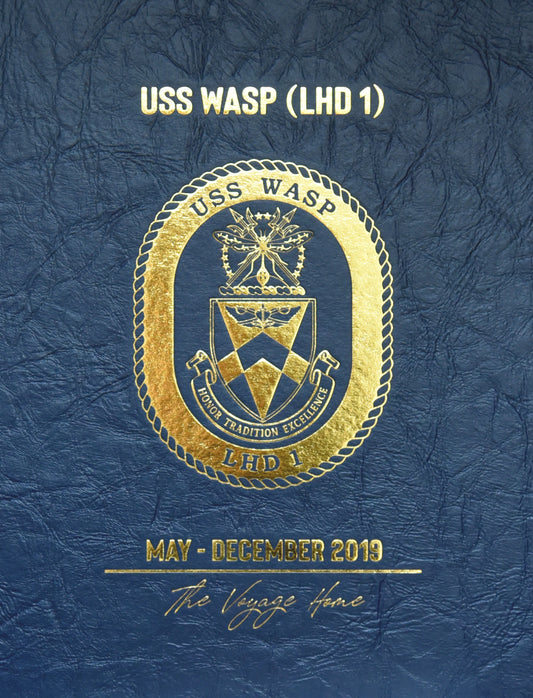 USS Wasp (LHD 1) 2019 Deployment Cruisebook - Bluewater Publishing