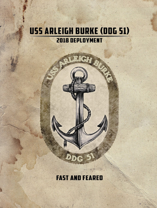 USS Arleigh Burke (DDG 51) 2018 Deployment Cruisebook - Bluewater Publishing