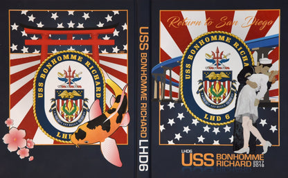 USS Bonhomme Richard (LHD 6) 2018 Deployment Cruisebook - Bluewater Publishing
