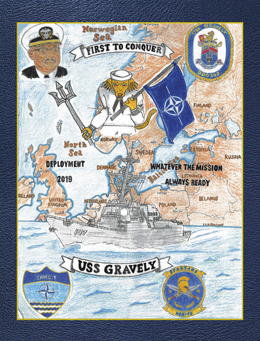 USS Gravely (DDG 107) 2019 Deployment Cruisebook