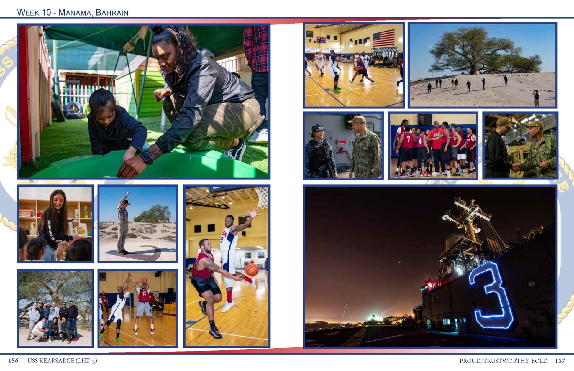 USS Kearsarge (LHD 3) 2018 - 2019 Deployment Cruisebook - Bluewater Publishing