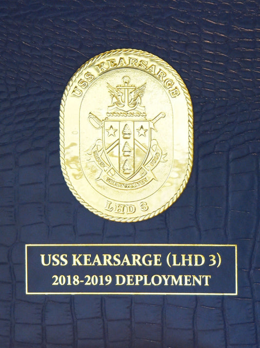 USS Kearsarge (LHD 3) 2018 - 2019 Deployment Cruisebook - Bluewater Publishing