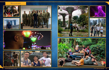 USS Mobile Bay (CG 53) 2018 - 2019 Deployment Cruisebook - Bluewater Publishing