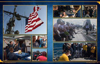 USS Mobile Bay (CG 53) 2018 - 2019 Deployment Cruisebook - Bluewater Publishing