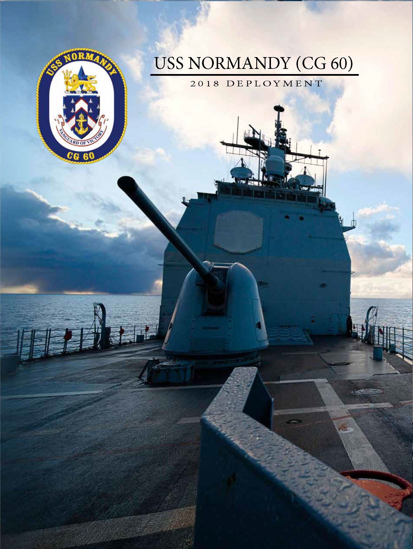 USS Normandy (CG 60) 2018 Deployment Cruisebook - Bluewater Publishing