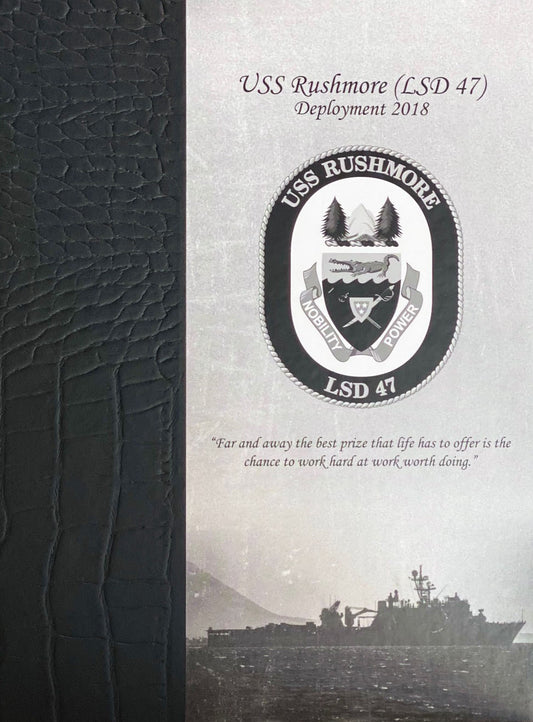 USS Rushmore (LSD 47) 2018 Deployment Cruisebook - Bluewater Publishing