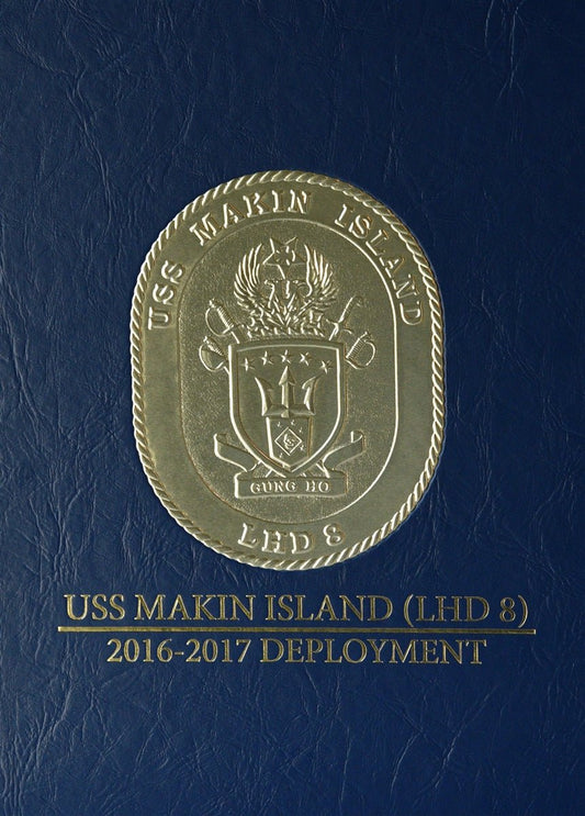 USS Makin Island (LHD 8) 2016 - 2017 Deployment Cruisebook - Bluewater Publishing
