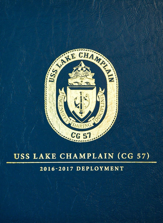 USS Lake Champlain (CG 57) 2016 - 2017 Deployment Cruisebook - Bluewater Publishing