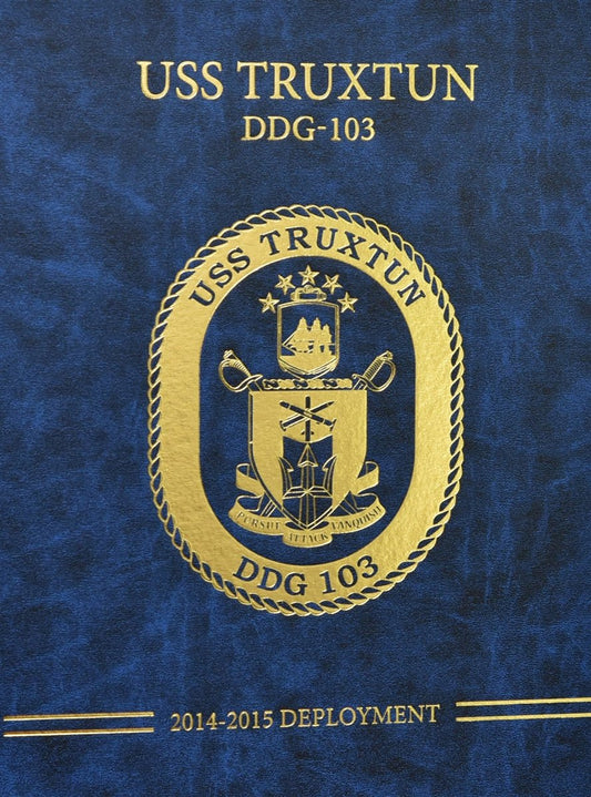USS Truxtun (DDG 103) 2014 - 15 Deployment Cruisebook - Bluewater Publishing