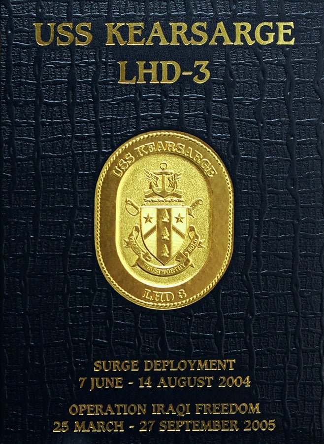 USS Kearsarge (LHD 3) 2005 Deployment Cruisebook - Bluewater Publishing