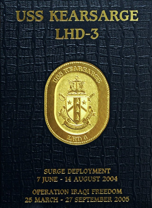 USS Kearsarge (LHD 3) 2005 Deployment Cruisebook - Bluewater Publishing