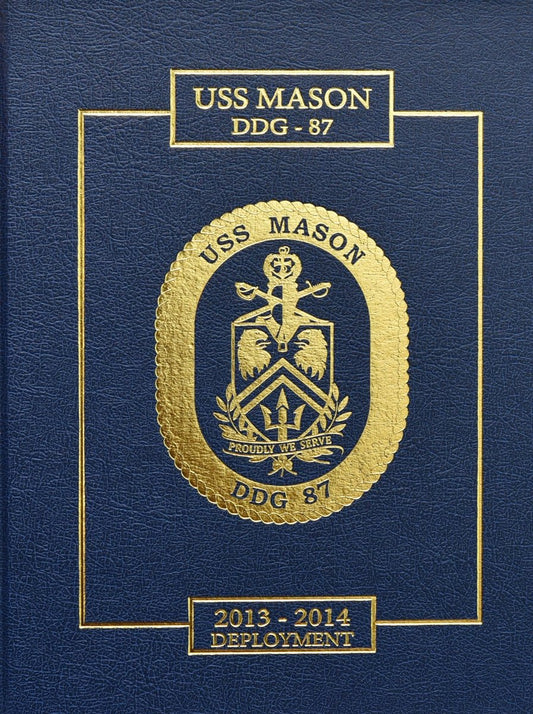 USS Mason (DDG 87) 2013 - 14 Deployment Cruisebook - Bluewater Publishing