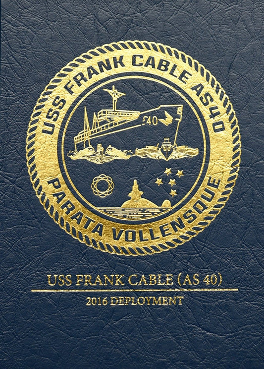 USS Frank Cable (AS 40) 2016 Cruisebook - Bluewater Publishing