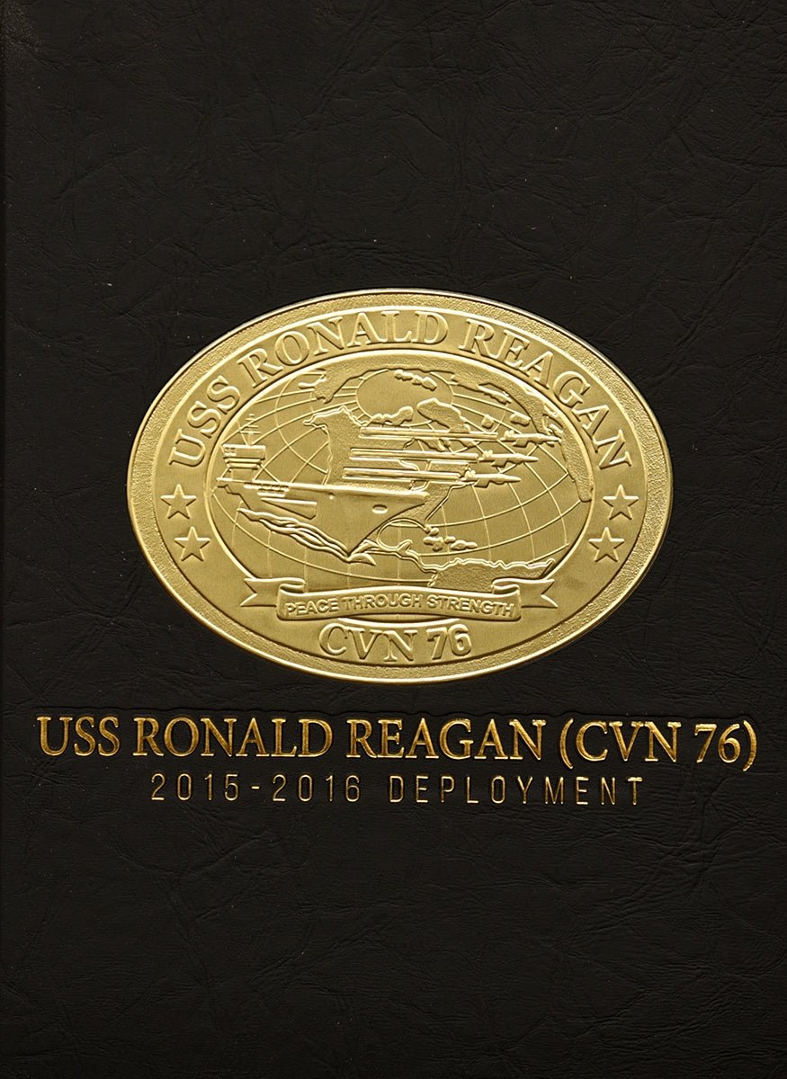 USS Ronald Reagan (CVN 76) 2015 - 2016 Deployment Cruisebook - Bluewater Publishing