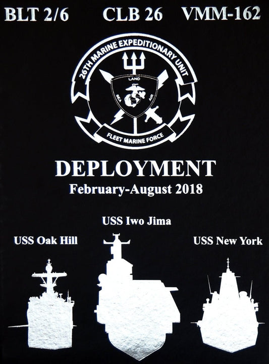 26th Marine Expeditionary Unit 2018 Deployment - Bluewater Publishing