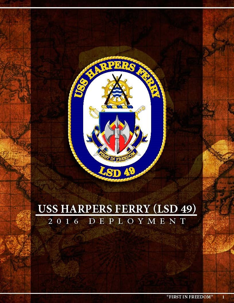 USS Harpers Ferry (LSD 49) 2016 Deployment Cruisebook - Bluewater Publishing