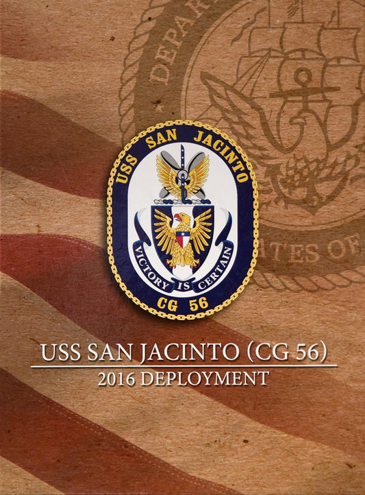 USS San Jacinto (CG 56) 2016 Deployment Cruisebook - Bluewater Publishing