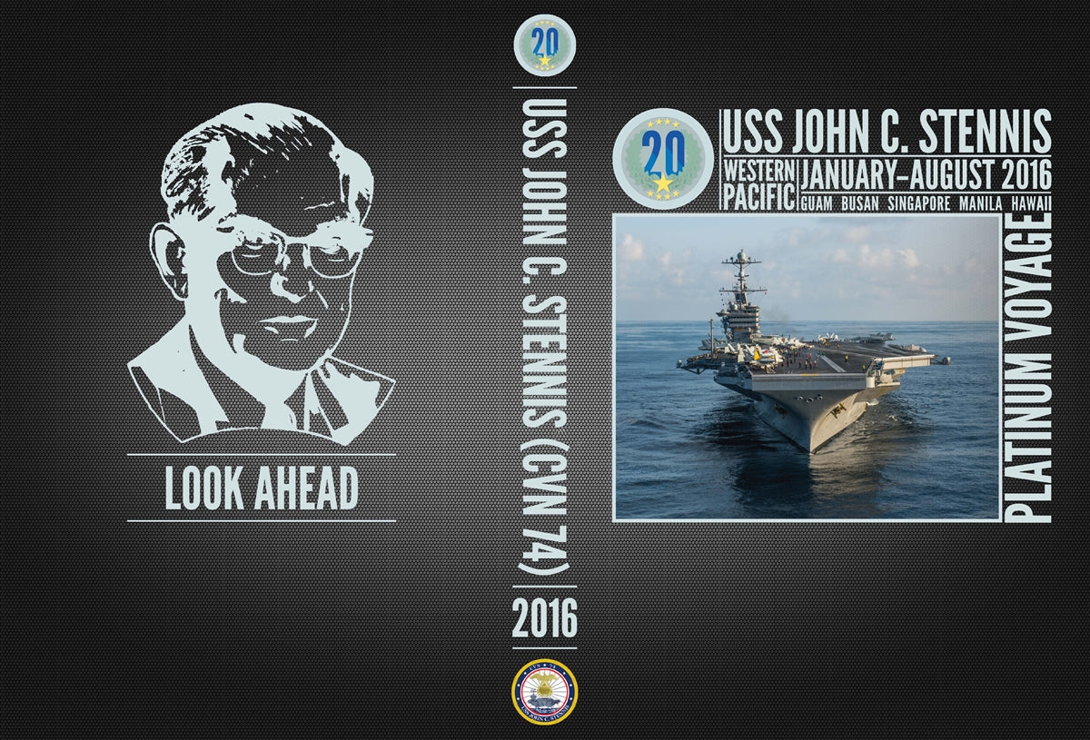 USS John C. Stennis (CVN - 74) 2016 Deployment Cruisebook - Bluewater Publishing