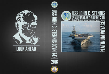USS John C. Stennis (CVN - 74) 2016 Deployment Cruisebook - Bluewater Publishing
