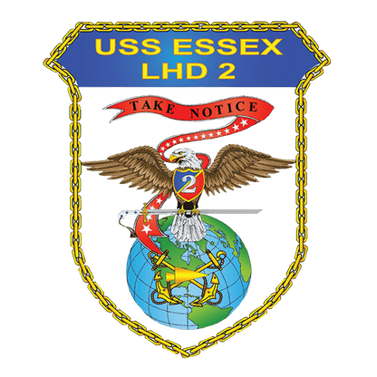 USS Essex (LHD 2) 2021 - 22 Deployment Cruisebook - Bluewater Publishing