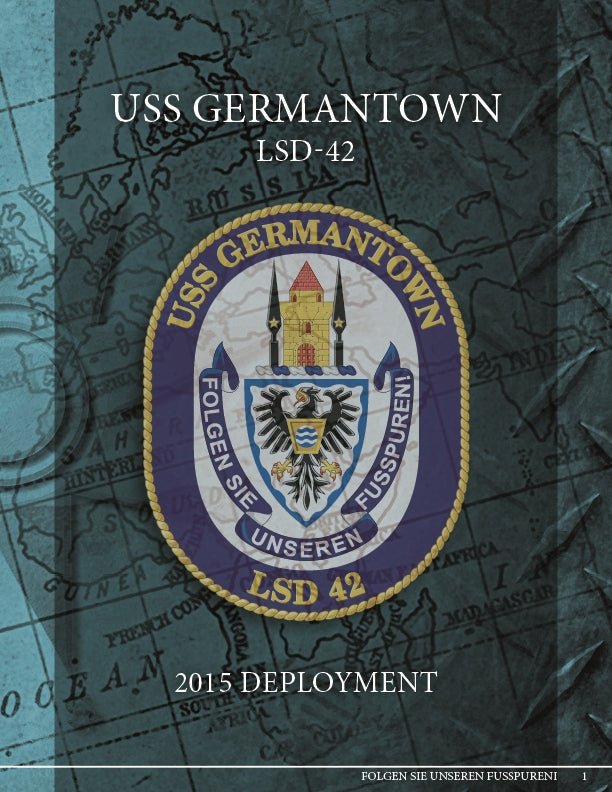 USS Germantown (LSD 42) 2015 Cruisebook - Bluewater Publishing
